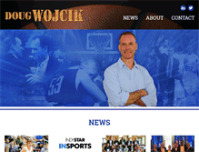 Tablet Screenshot of dougwojcik.com